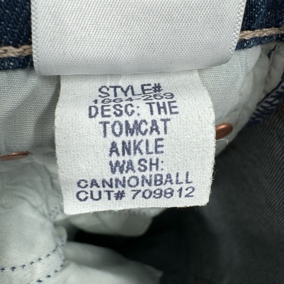 MOTHER The tomcat ankle cannonball jeans size 25 B1351 - Picture 7 of 7